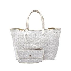 Goyard Goyardine Saint Louis Pm Coated Canvas Tote